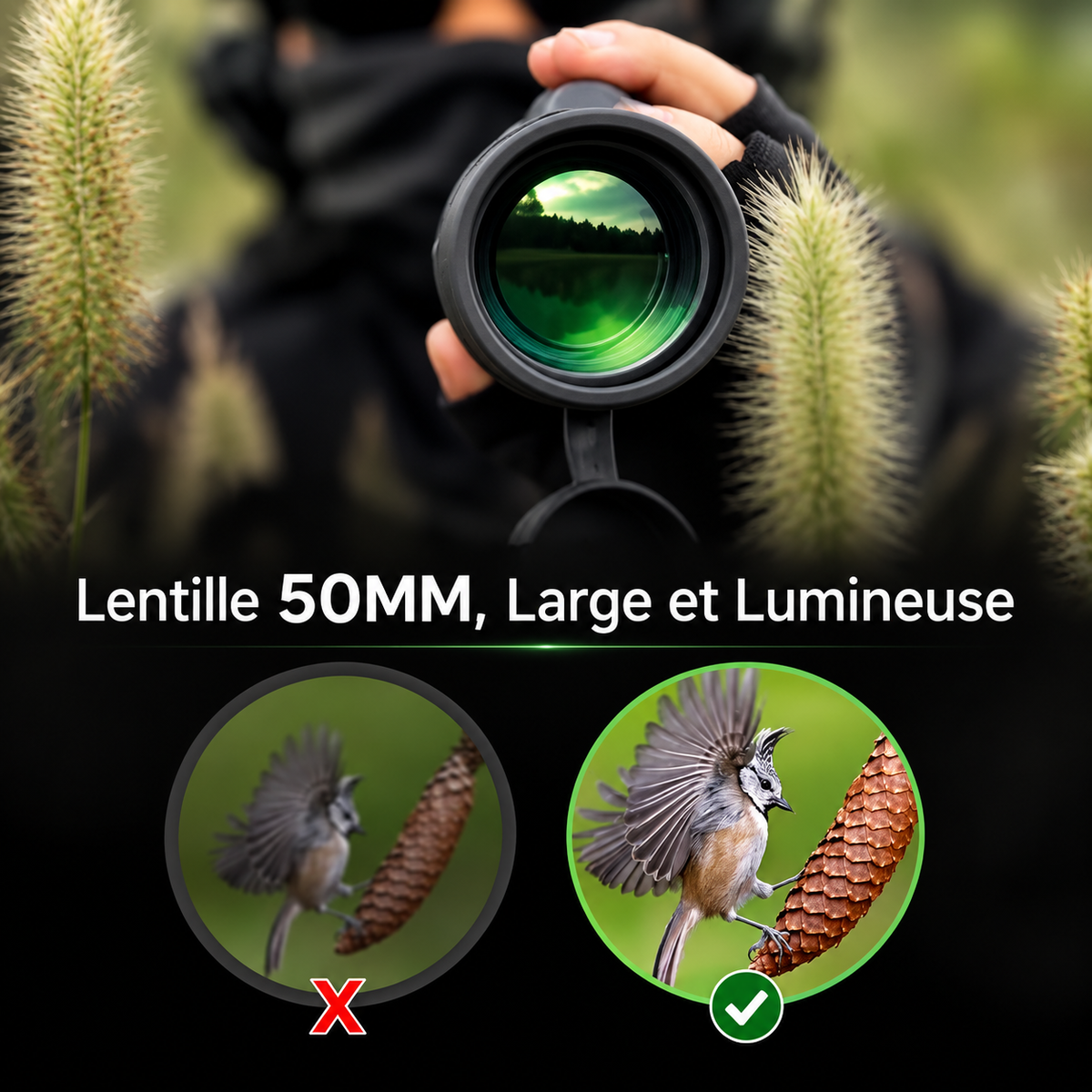 Monoculaire zoom 10-30x50 PUISSANT – vue 4