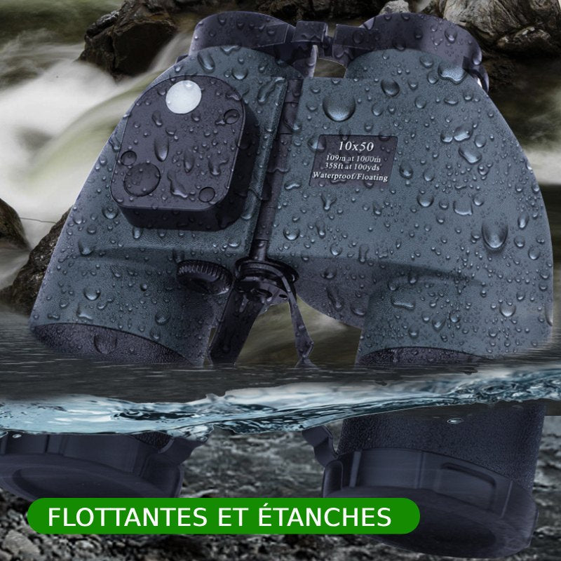 Jumelles de marine fort grossissement 10x50