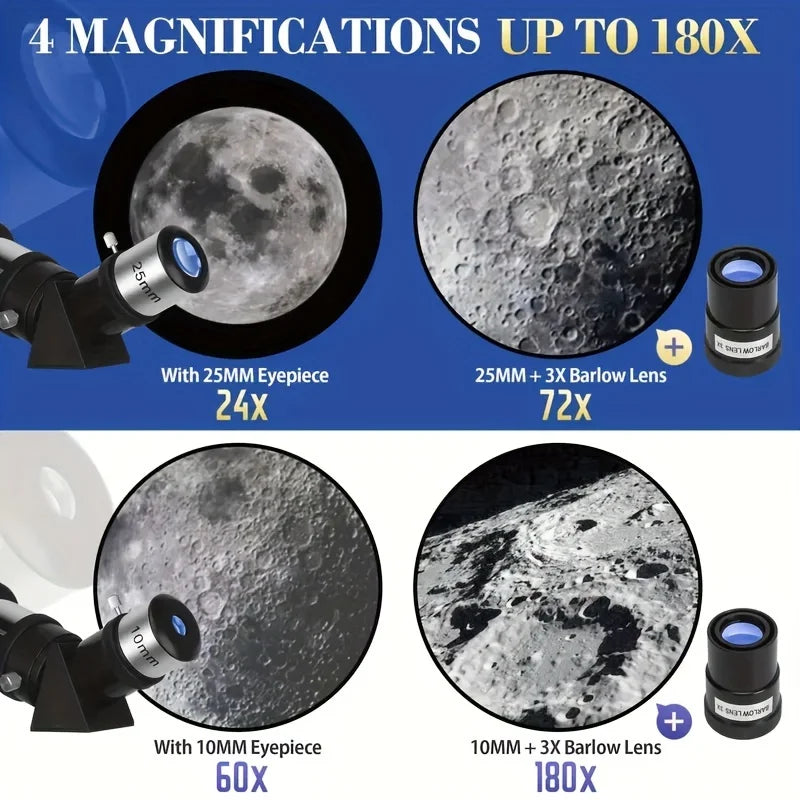 Télescope BORWOLF 80600 – vue 2