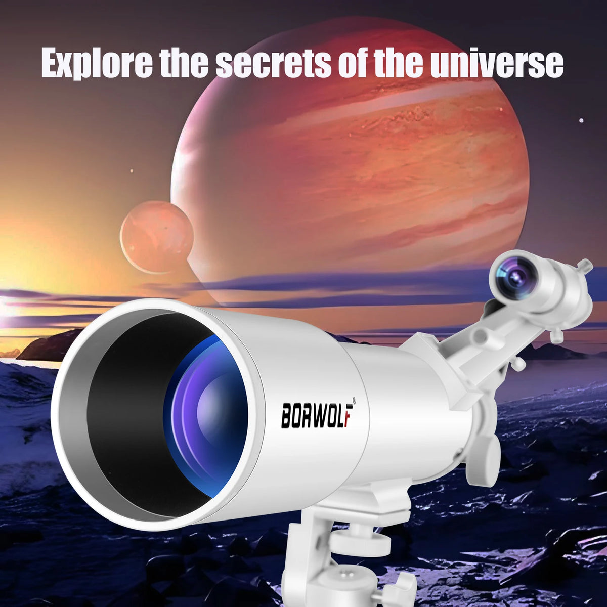 Télescope BORWOLF AZ70500 – vue 2