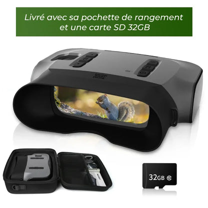 Jumelles Vision Nocturne<br> NVGs1 LONGUE PORTÉE 4K