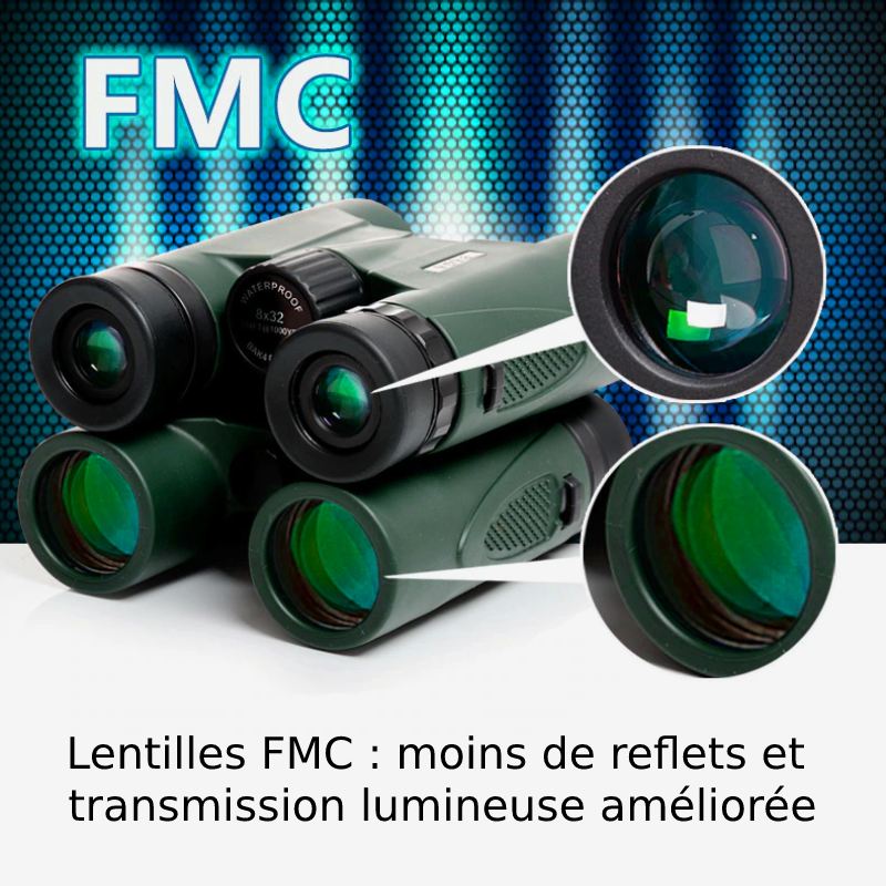 Jumelles pour safari 8X32