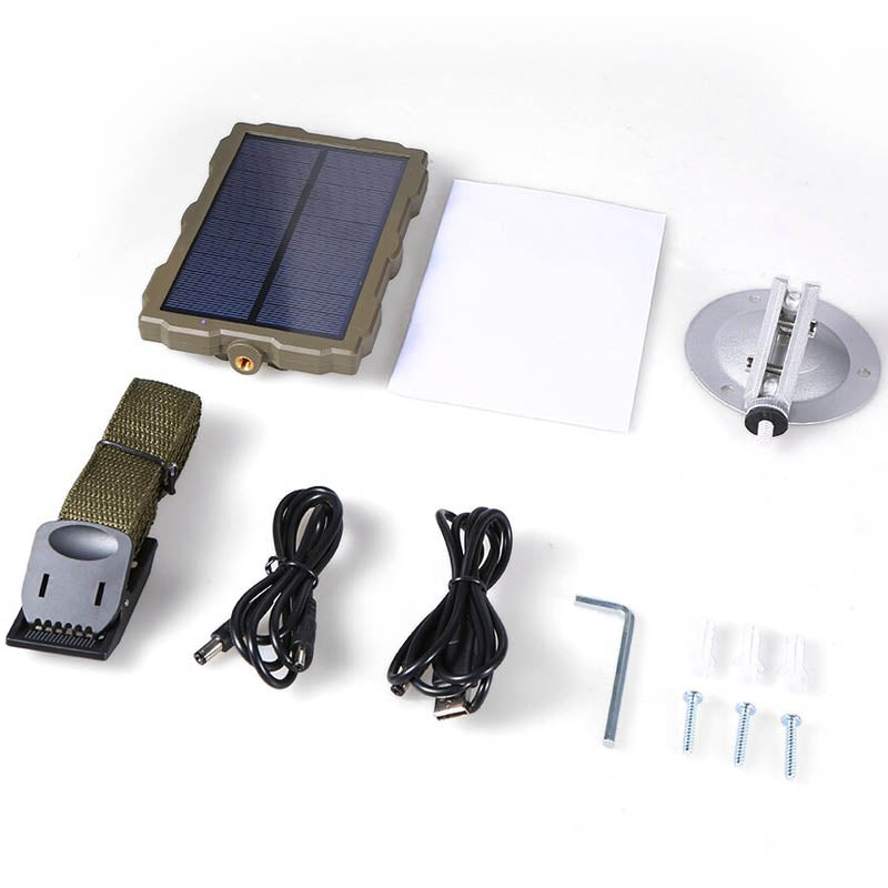 Panneau Solaire <br> pour Caméra de Chasse